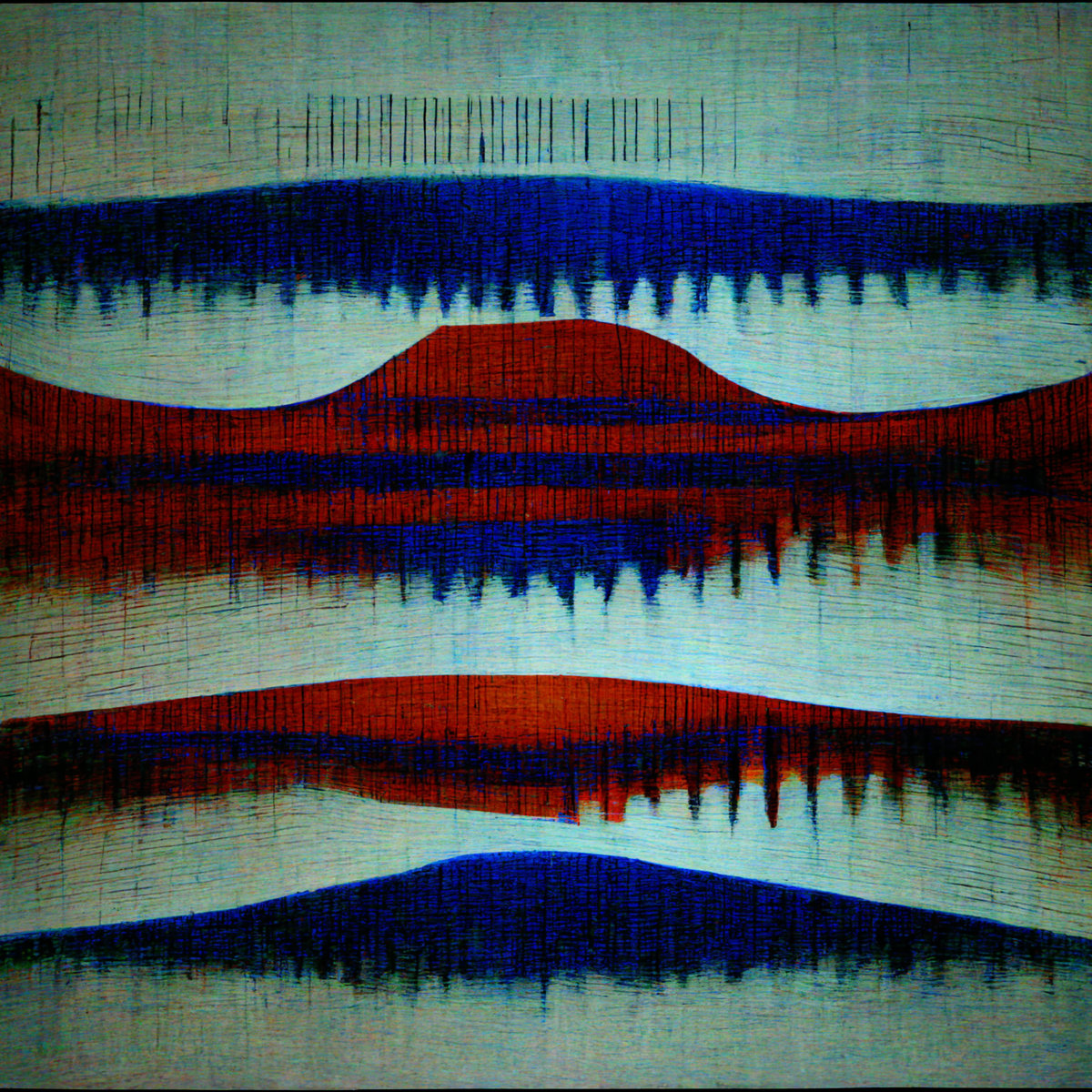 Artwork of *Compulsive Music Waves II.* (2018)