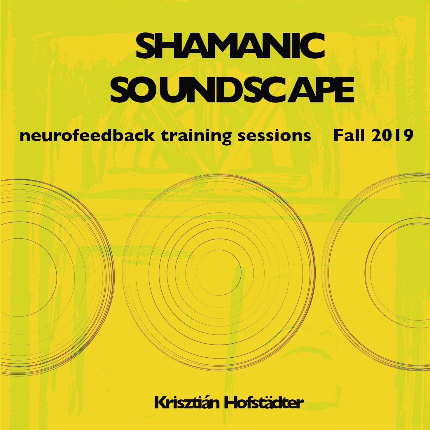 Artwork of *Shamanic Soundscape - Neurofeedback Training Sessions*.