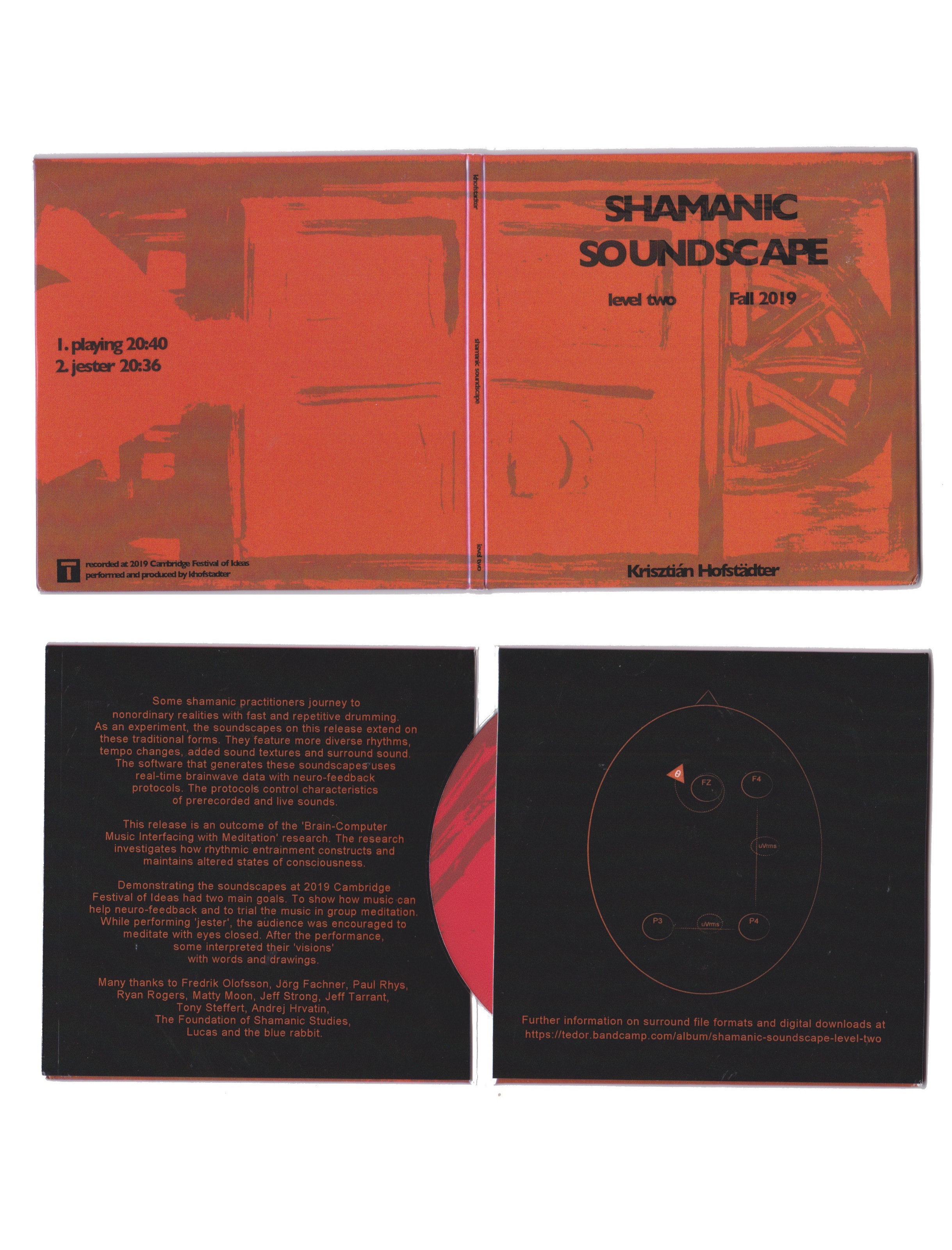 Digipack release of *Shamanic Soundscape - Level Two*.